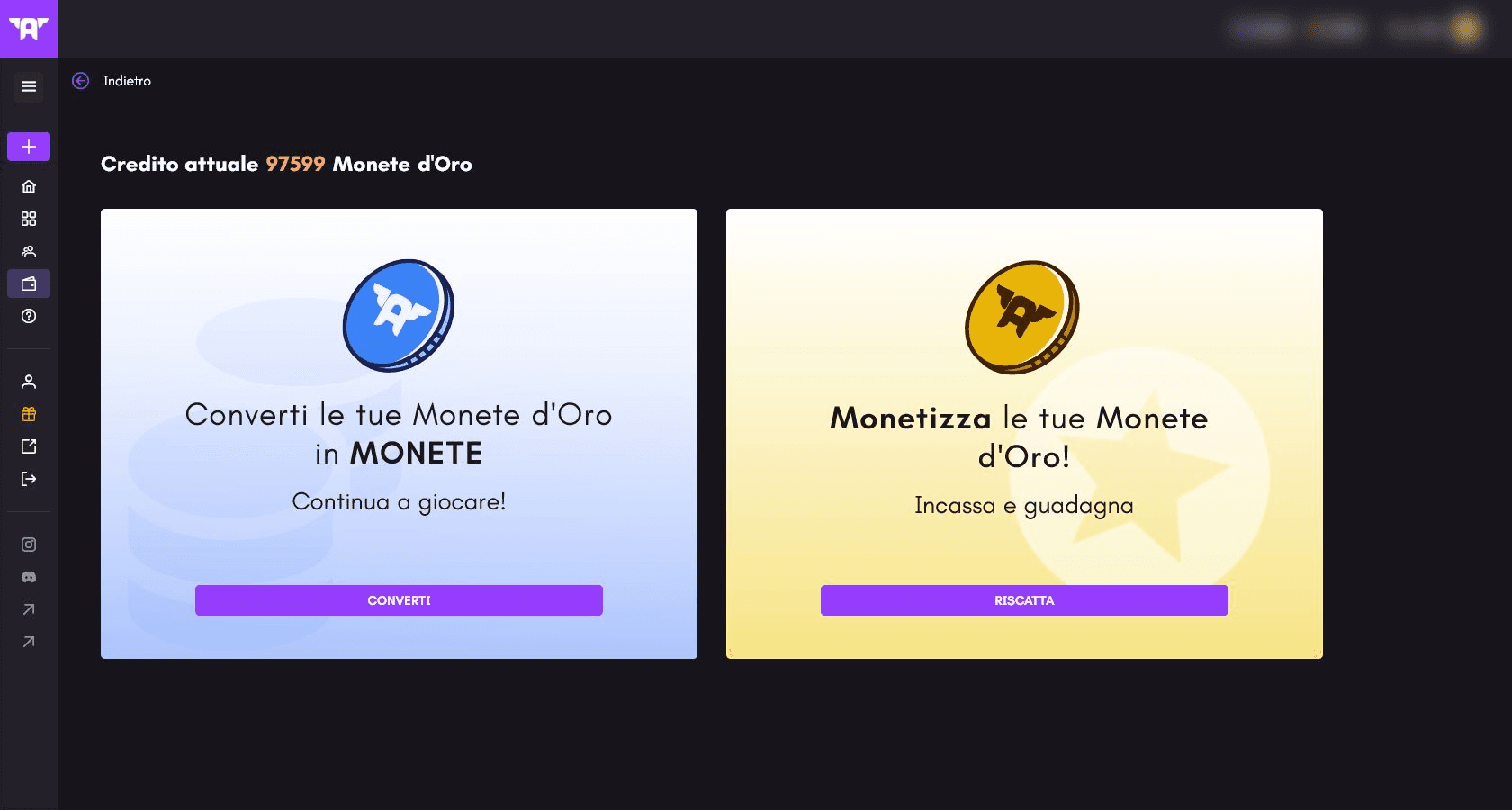 Monete d'oro